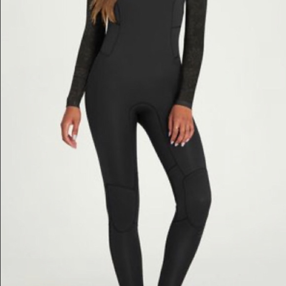 Billabong Back Zip Sz 4 Woman’s Wetsuit